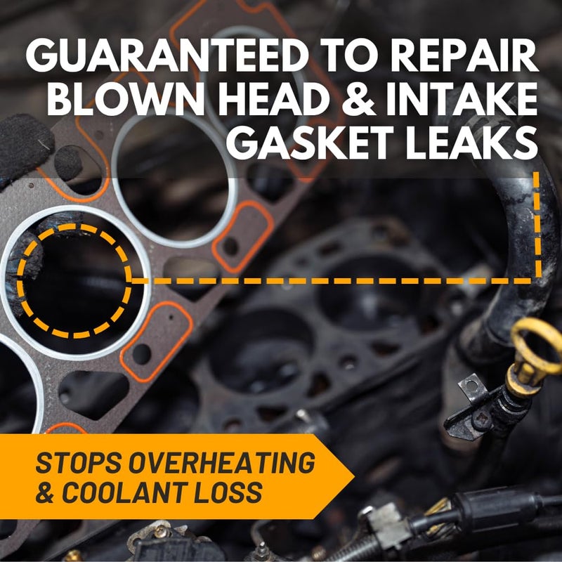 Bar's Leaks Bar's Leak HG-1-4PK HEAD SEAL Blown Head Gasket Repair - 33.8 oz, (Pack of 4) - Image 2
